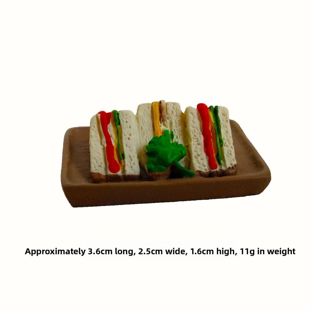 Miniaturas de Resina para Decoração de Comida Para Casa, Escritório e Fotografia