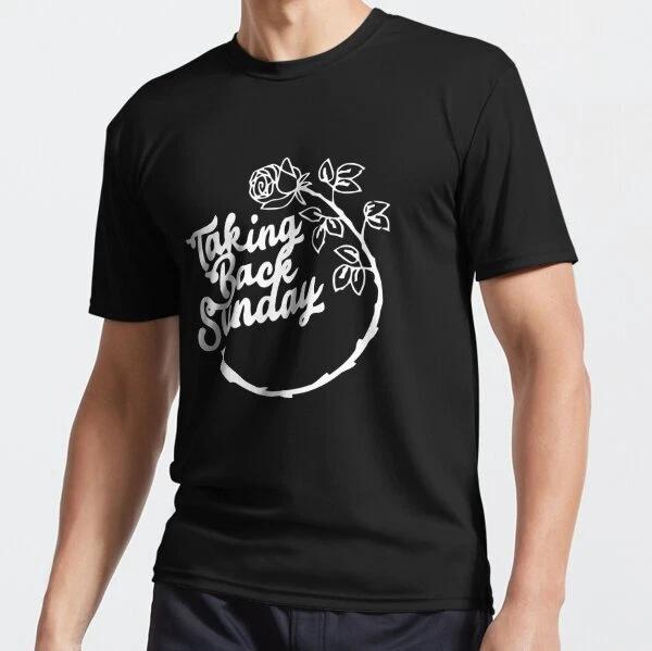 New Shirt Taking Back Sunday Rose Active T-Shirt Funny Size S to 5XL XL