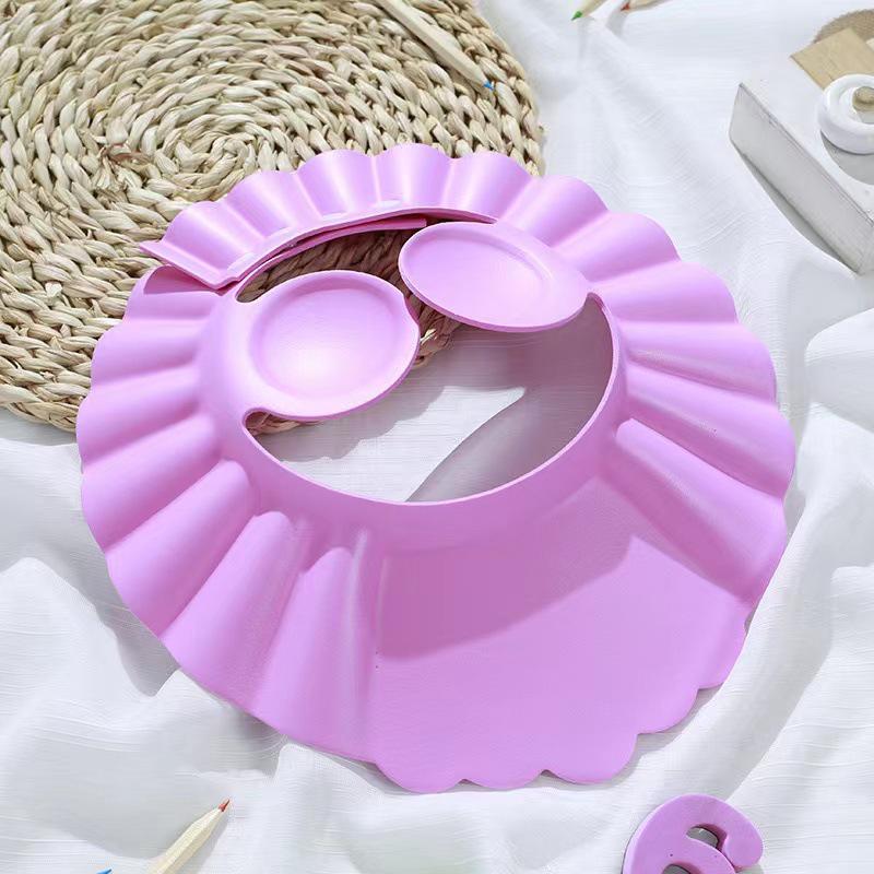 Adjustable Waterproof Baby Shampoo Cap with Ear Protection