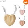 moYUUM Heart-Shaped Spoon Fork Set Baby Cutlery Self-Feeding Educational Free Shipping (excluding Okinawa Some Areas) Christmas