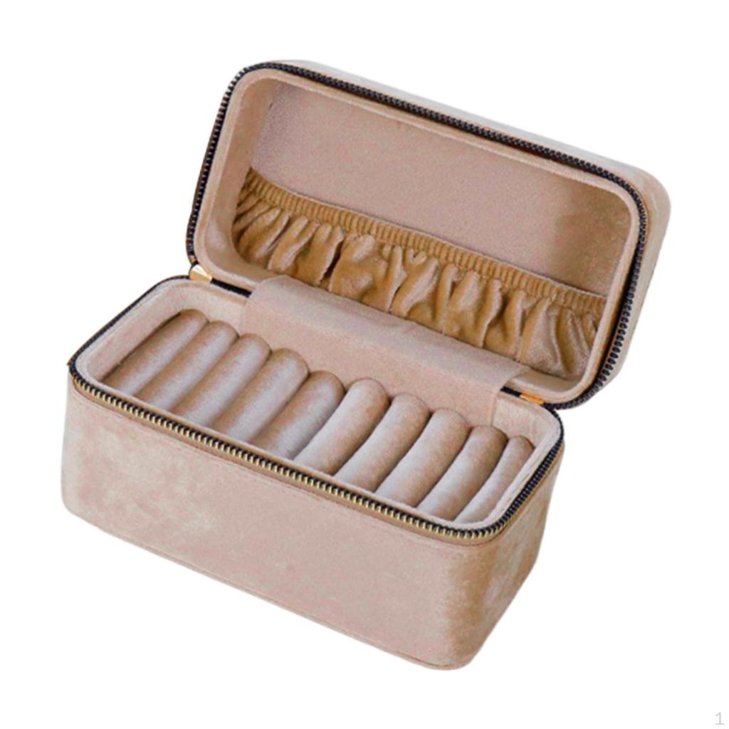 Bangle Holder Storage Box Jewelry Organizer for Watches Display Case at Home Dresser