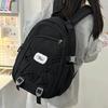 School bag student backpack middle school student bag large capacity casual backpack college style backpack tide