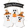 Halloween Door Hanger Pumpkin Bat Skeleton Witch Ghost Party Decor