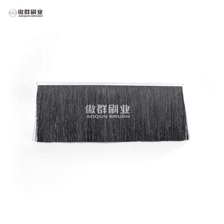 Clean Wash Brush Conveyor Belt Cleaning Food Nylon Roller Brush With Motor Conveyor Conveyor Brush Cleaners