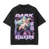 Darkstalkers T Shirt Washed Morrigan Fashion Tee Shirt Short Washed Vintage Loose Oversized Unisex High Quality Hot Product Soft