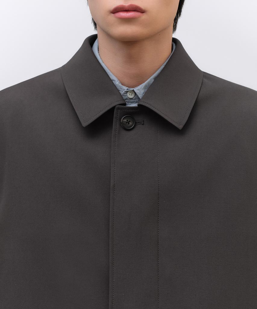Musinsa Standard [City Workers] Woolish Car Coat [Gunmetal]