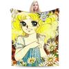 Candy Candy Manga Decken Fleece Dekoration   Multifunktionale Ultra-Weiche Überwurfdecken für Bettwäsche Reise Bettüberwürfe
