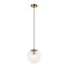 Lampa wisząca Sarpo PND-58867-1S-BK-BRO Italux