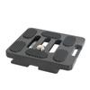 High Strength Aluminum Quick Release Plate With 3 Screw Mounting Channel And Anti Slip Feet For TY50X Tripods