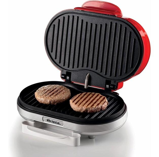 Контактный гриль Ariete Party Time Hamburger & Panini rot (205/00)