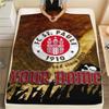 1PC Custom Name St.Pauli Patterned Flannel Blanket Suitable For All Seasons for Home Decor Warmth and Comfort Gifts Holiday Present