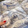 100% Pure Silk Scarf Women Foulard High Quality Square Print Hair Neckerchief Lady Shawl Wraps Hijab Bandana Scarves bufanda