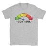 Casual TShirt Beach Low Cortisol Levels v Memes Leisure TShirts Cotton Tshirt for Couple Y2K Basic Hot Sale Short Sleeve Tops