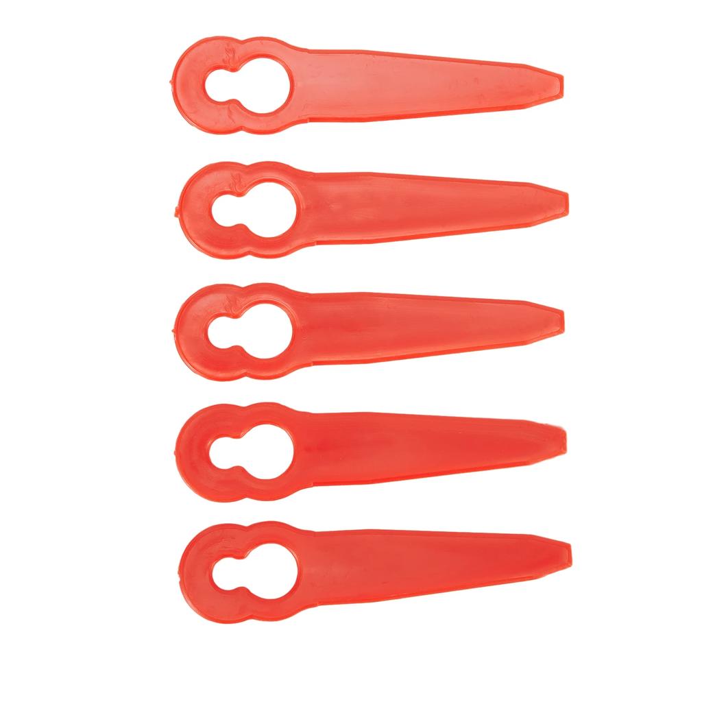Brand New Plastic Blades 40PCS Grass Grass Trimmer Plastic Red Replace Trimmer 83MM Length Accessories Cordless