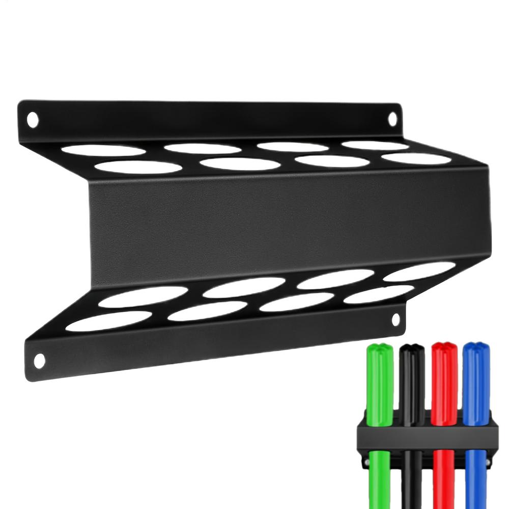 

Welder Storage Rack 8 Slot Iron Wall Mount Rack Tig Welding Rod Holder Storage For Home Working Hobby Craft Handmade Repair