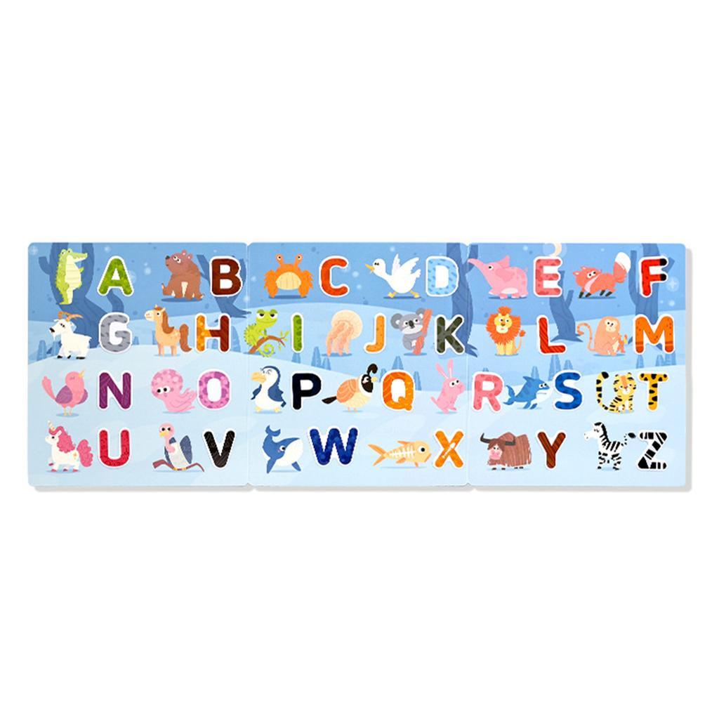 Reusable Sticker Books for Children DIY Puzzle Game Educational Learning Toy Cartoon Learning Cognition Toys for Kids Gift