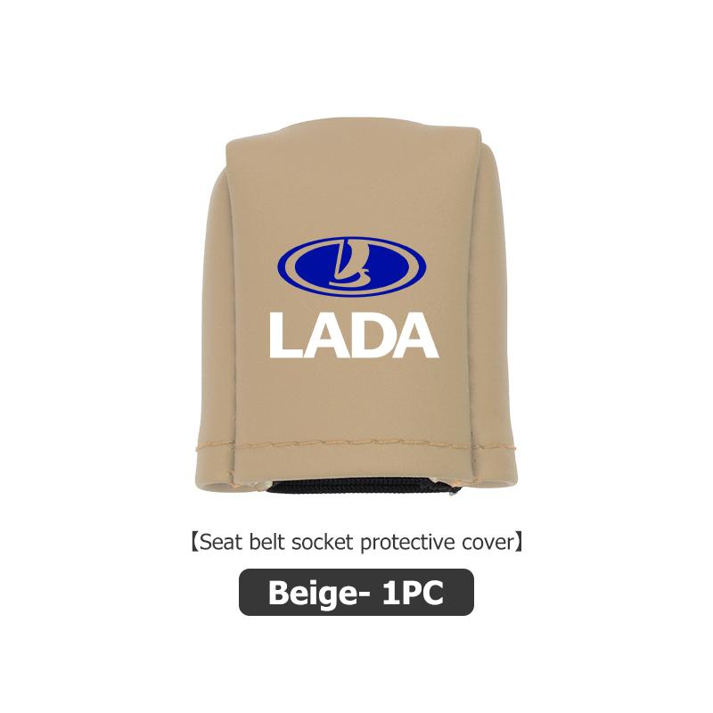 For Lada Car Seat Belt Buckle Protective Cover Safety Belt Plug Clip Case Vesta Granta Vesta Niva 4X4 Largus Vaz Samara 2110