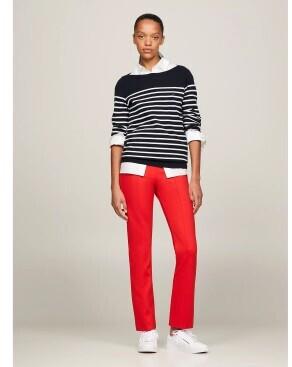 Women's Tommy Hilfiger Signature Sneakers (FW0FW06322) White