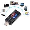 Dual USB Current Voltage Charging Tester Battery Voltmeter Red+Blue Ammeter Charger Power Charg Y3Q5