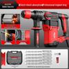 Delixi Dual-Purpose Electric Hammer Drill – High-Power Rebar Slotting & Concrete Demolition Tool
