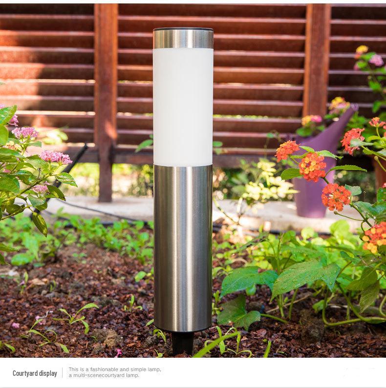 Waterproof LED Solar Courtyard Lawn Light for Outdoor Garden and Villa Decoration