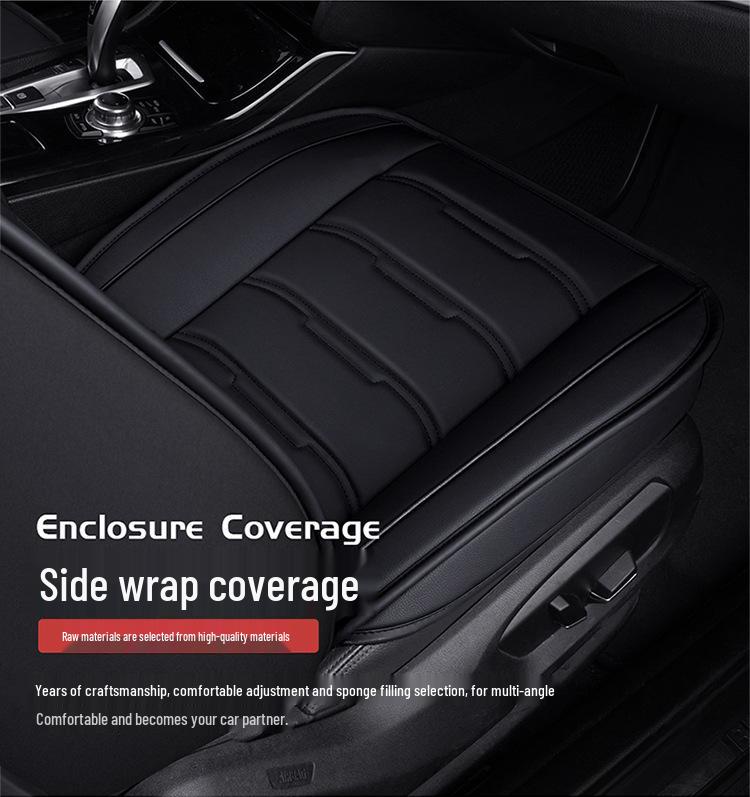 Universal Car Seat Cover - Four Seasons, Full Surround, New Leather Design