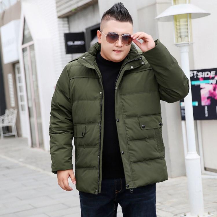 Autumn and Winter Plus Size Down Jacket, Medium and Long Cotton Jacket, Loose and Casual Cotton Jacket