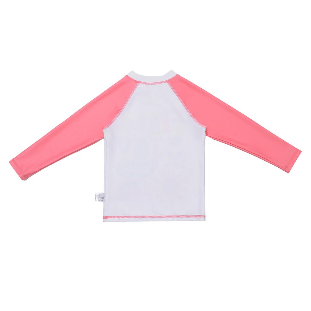 Girls' long-sleeved piece swimming suit / Girls' sun-protective long-sleeved swimming costume