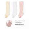 Kids' Candy Color Over-the-Knee Socks - Spring/Summer Breathable Mesh, Combed Cotton Long Socks