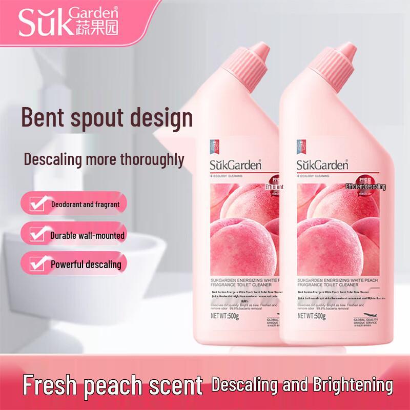 ShuGuoYuan White Peach Scent Toilet Cleaner
