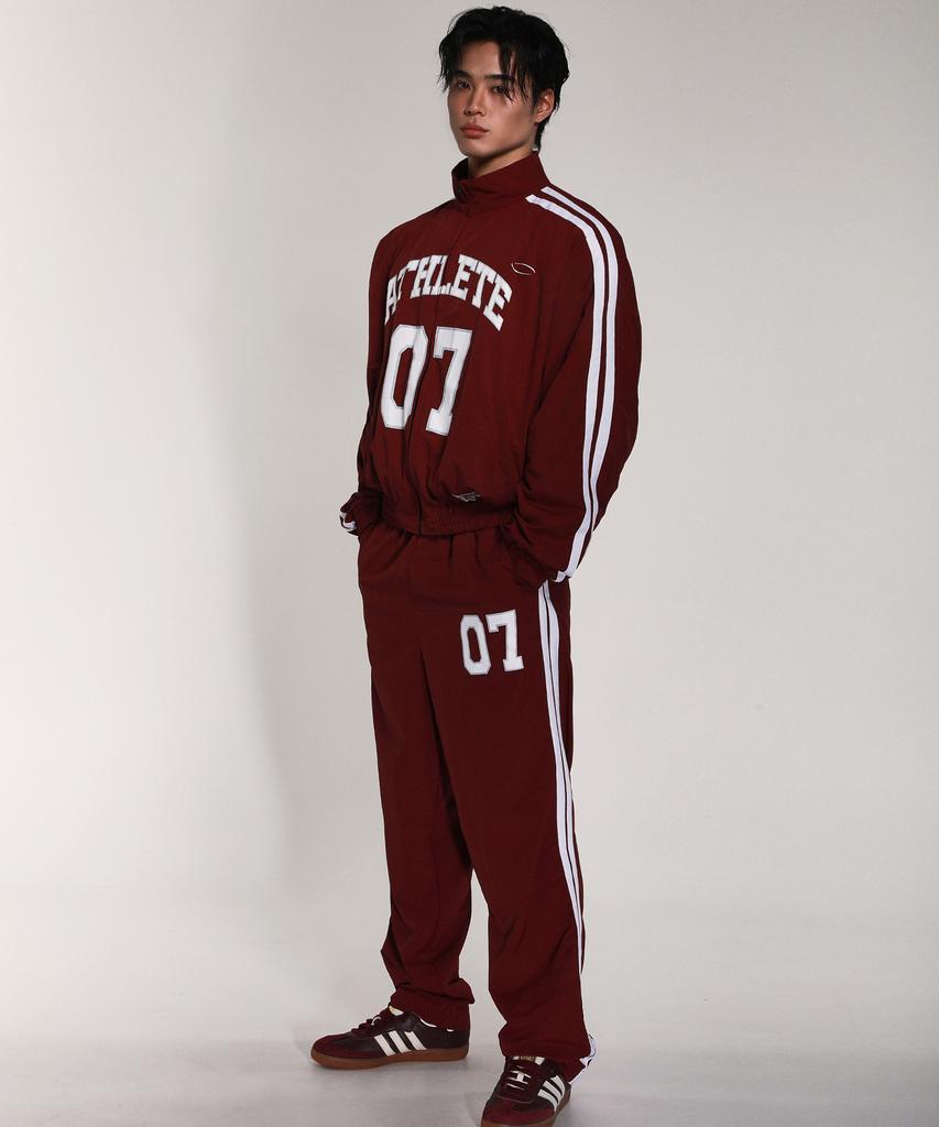 RVD (07 Campaign) Tracksuit Line Pants (Harvard Burgundy)