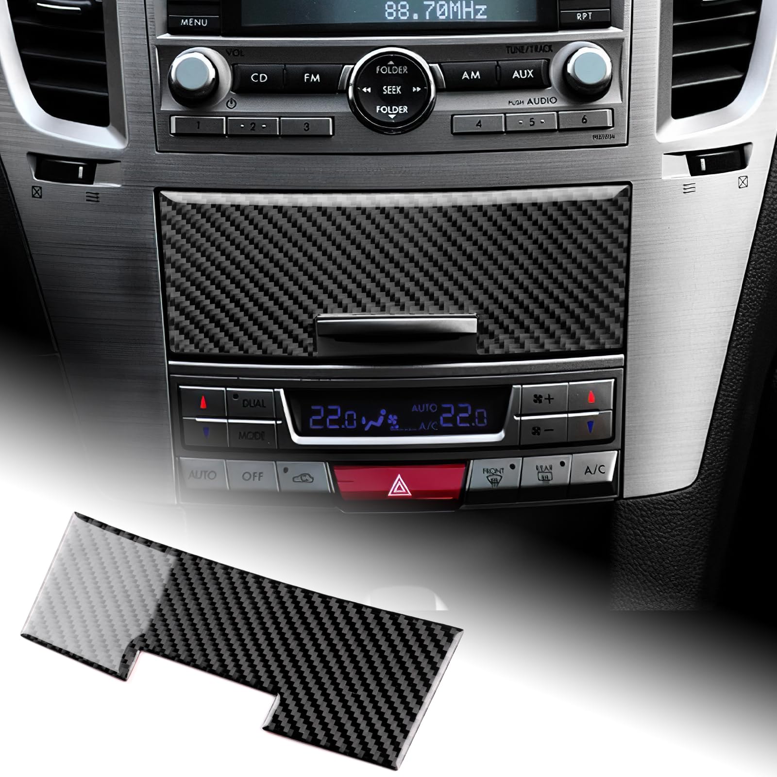 AIRSPEED Subaru Legacy Outback 2010-2014 Exclusive Accessory Carbon Fiber Interior чёрный