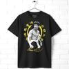 Bruce Lee Unterschrift Oberkörperfrei Herren T-Shirt Chinesischer Kreis Jeet Kune Do Gung Fu