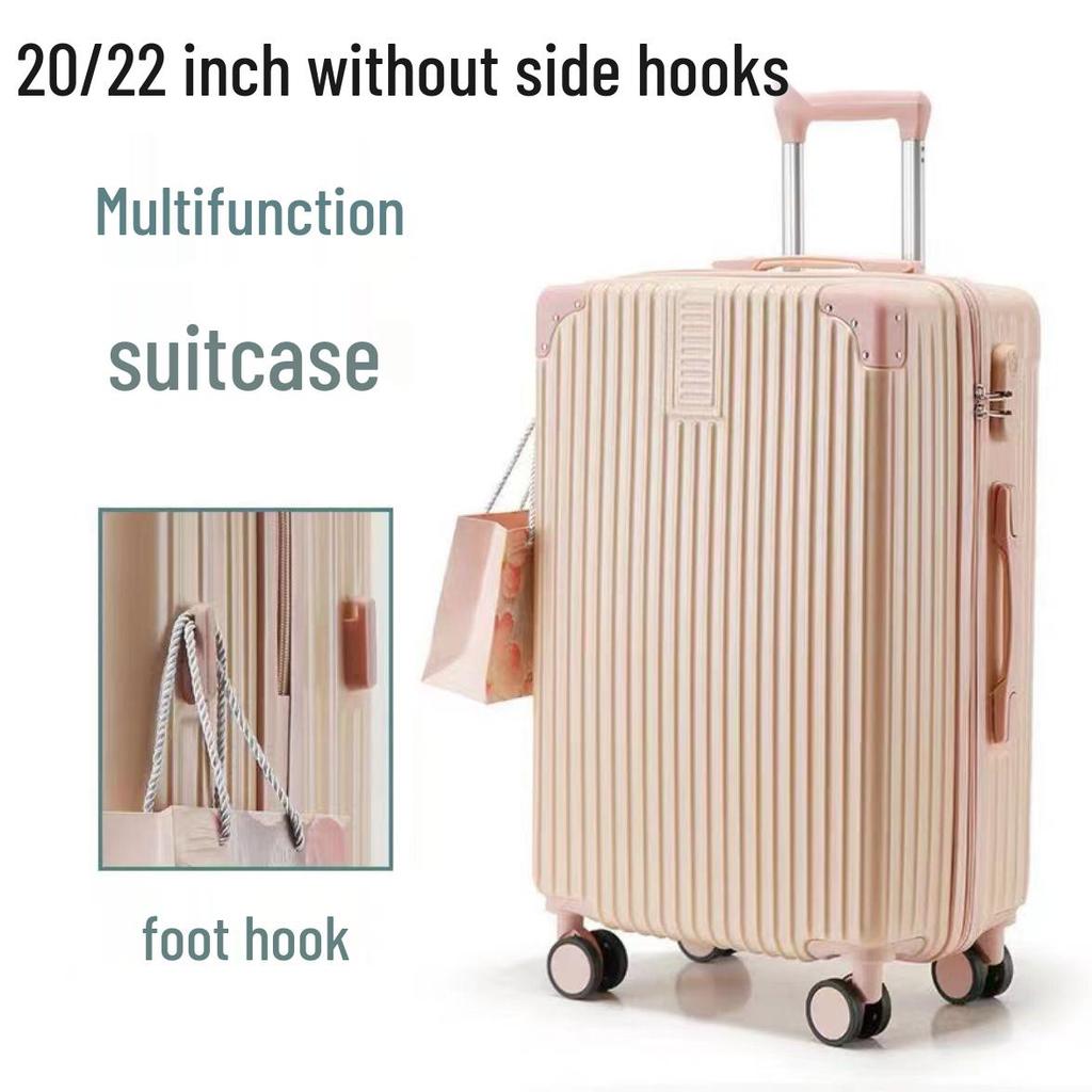Women's Retro Large Capacity Password Suitcase - Durable Trolley Case for Student Travel