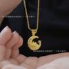 Magnum Pendant Necklace Female Life Zodiac Dragon Sweater Chain Niche Design High-End Valentine'S Day Gift