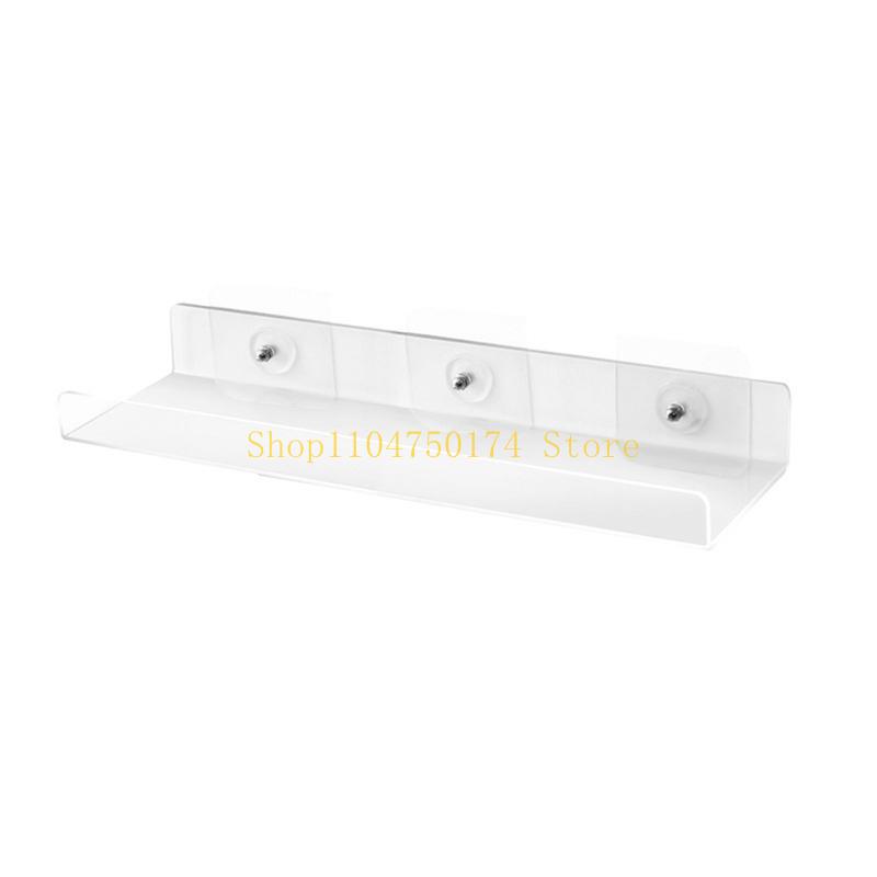 Acrylic Floating Shelves,Bathroom Shower Shelf,No Drill No Damage Wall Mounted top sale