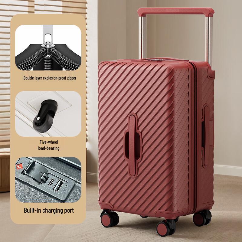 Li Shen Kuan Large Capacity Trolley Luggage