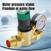 A84X-For Household RV Tap Water Pressure Reducing Valve Brass DN20 2-Way Rotary Pressure Regulator
