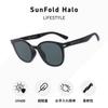 EYEGLAD SUNFOLD HALO Folding Sunglasses with UV400 LumiX Nylon for Outdoor Casual and Travel Crystal and Protection, High-Definition