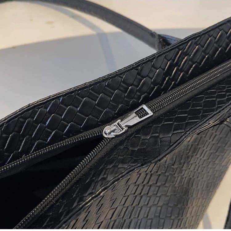 Women's Fashion Versatile PU Large Capacity Tote Bag