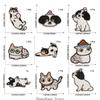 9 Pcs Dogs Embroidered Patches Cartoon Cats Sewing Patches Iron On Patches Applique Patches Sew On Patches for Clothes