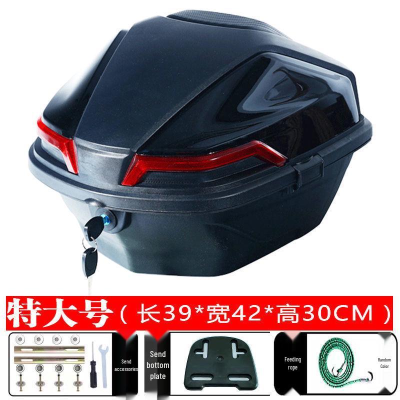 Universal Electric Vehicle Trunk & Storage Box for Motorcycles and Scooters