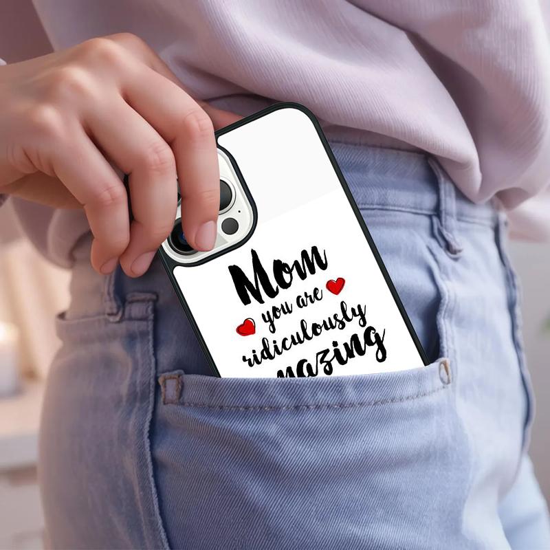 mom mother's day Phone Case For iPhone 17 Air 15 16e 14 13 Pro Max Coque 12 11 Pro Max PLUS cover