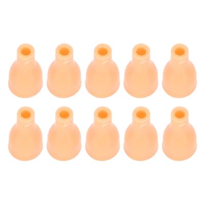 10pcs Silicone Tube Adapter Replacement Part Accessory for Hearing Device Listening Test