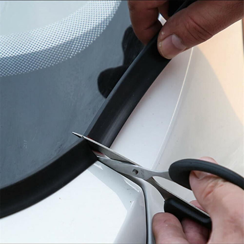 Windshield Seal Strip Moulding Wind Deflector Trim 1.8M Rubber Accessories