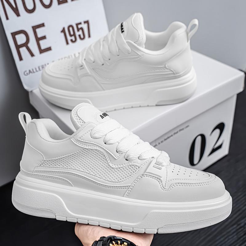 Herr Casual Fyra Säsonger Mode Studenter Bekväma Sneakers Pojkar Trendiga Mjuka Sula Andningsbara Skor