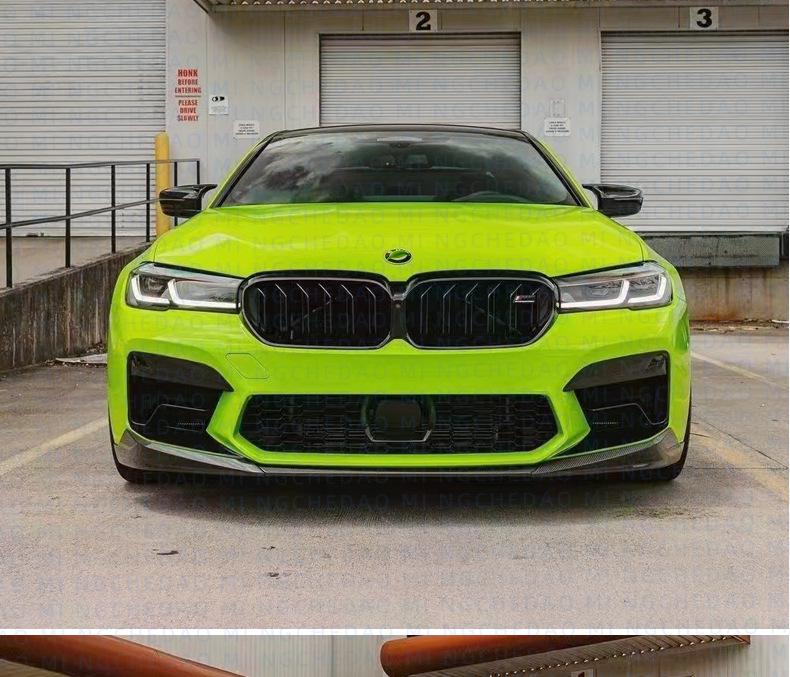 BMW M5 F90 MP Carbon Fiber Front Lip & Shovel Body Kit