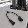 Braided Cable Rope with Hand Grips Versatile Tricep Heavy-Duty for Home Gym