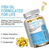 Fish Oil 3600 Mg Dietary Supplement, With Omega-3 2160 Mg, 120 Softgels Per Bottle