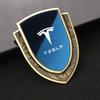 3D Metall Auto Karosserie Kotflügel Emblem Schild Aufkleber Dekor Auto für Tesla Model 3 Model S Model X Y Stil Roadster Auto Zubehör